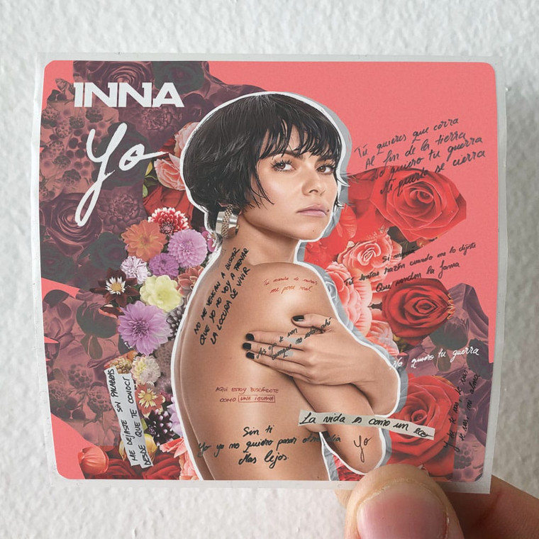 Inna Yo Album Cover Sticker Inna Yo Album Cover Sticker