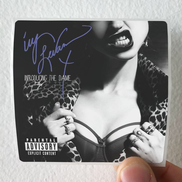 Ivy Levan Introducing The Dame Album Cover Sticker