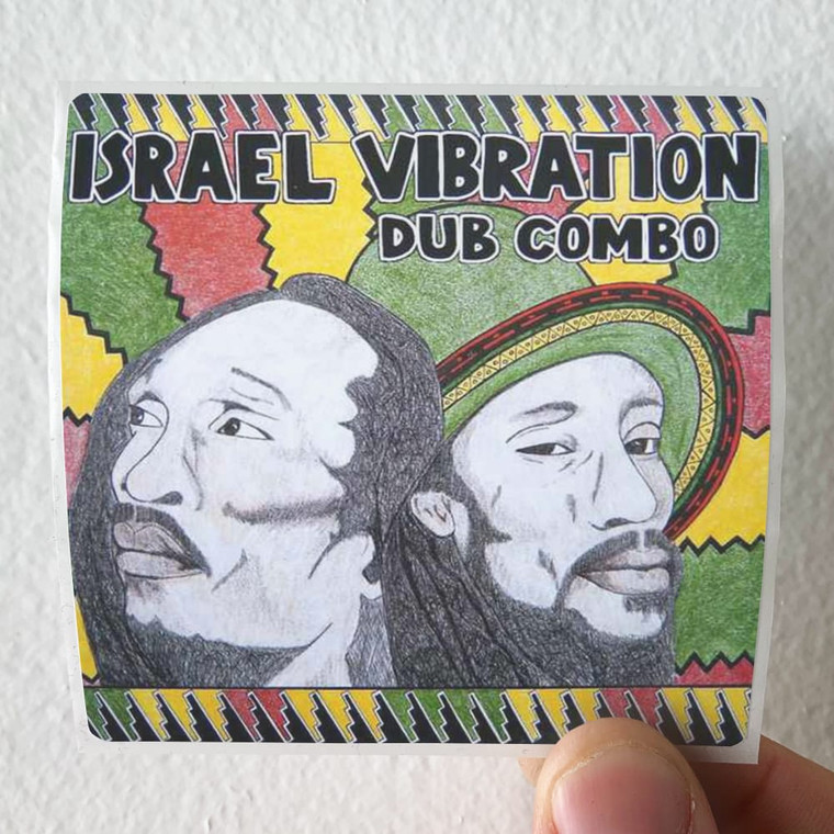 Israel Vibration Dub Combo Album Cover Sticker