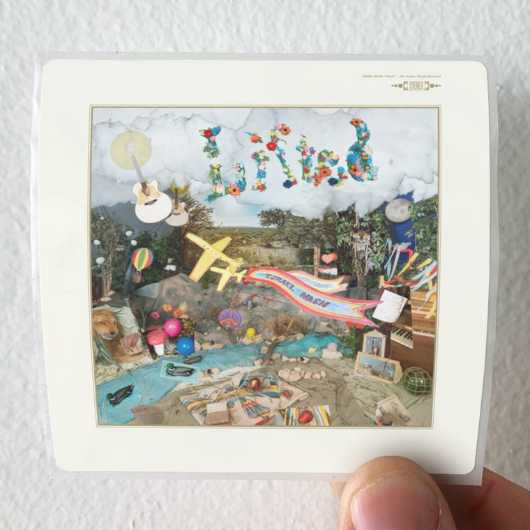 Israel Nash Lifted Album Cover Sticker