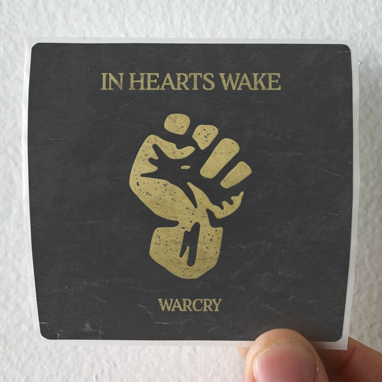 In Hearts Wake Warcry Album Cover Sticker