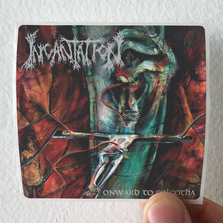 Incantation Onward To Golgotha Album Cover Sticker