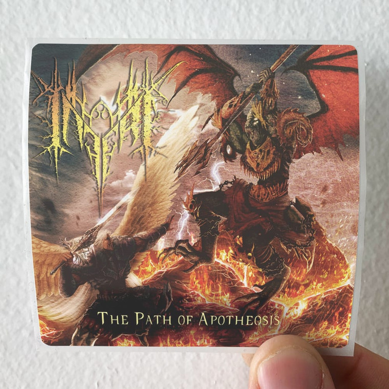 Inferi The Path Of Apotheosis Album Cover Sticker