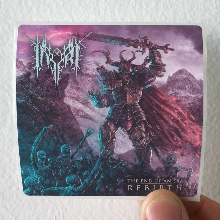 Inferi The End Of An Era Rebirth Album Cover Sticker