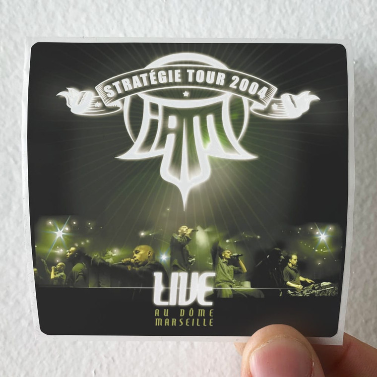 IAM Stratgie Tour 2004 Live Au Dme De Marseille Album Cover Sticker