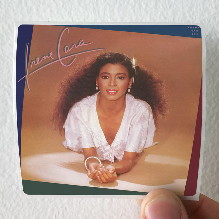 Irene Cara Anyone Can See Album Cover Sticker