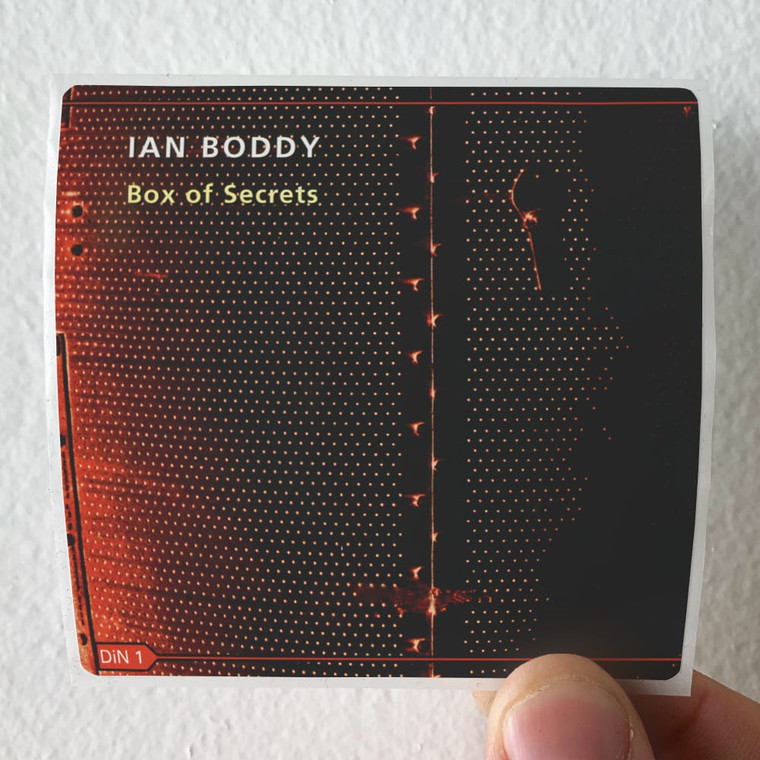 Ian Boddy Box Of Secrets Album Cover Sticker