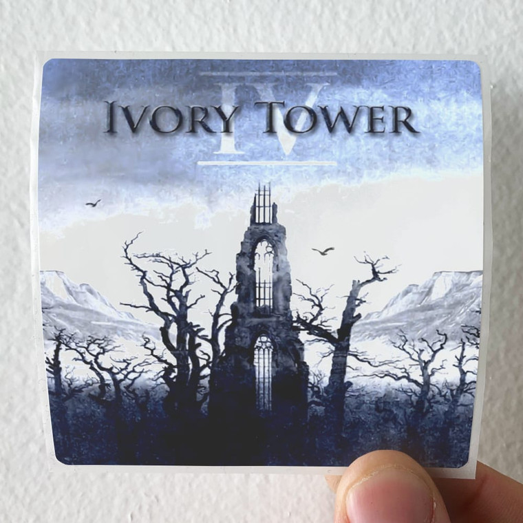 Ivory Tower Iv Album Cover Sticker