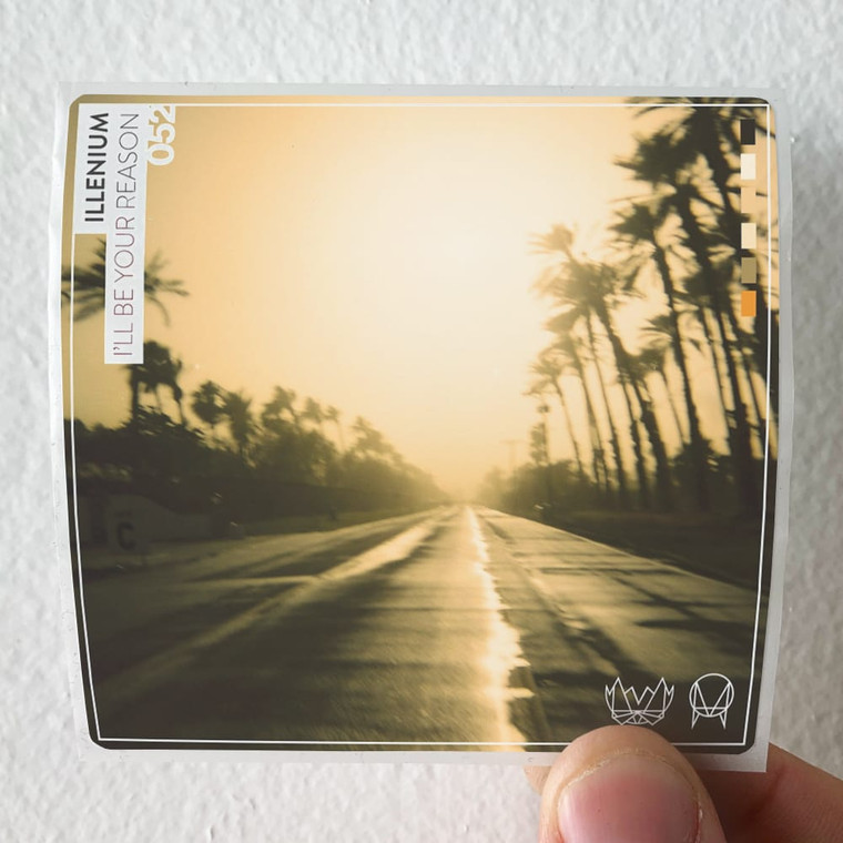 Illenium Ill Be Your Reason Album Cover Sticker