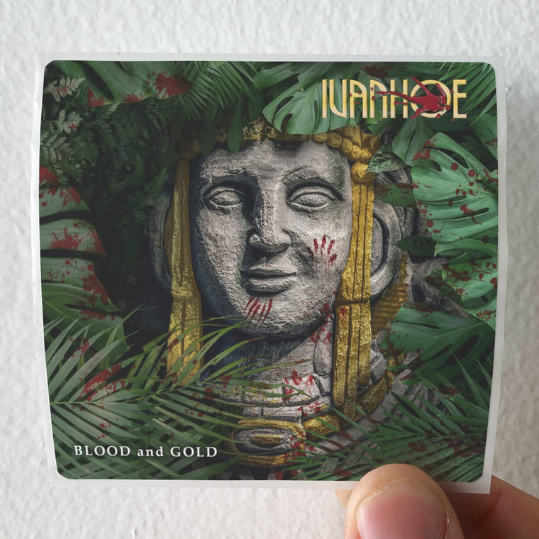 Ivanhoe Blood And Gold Album Cover Sticker