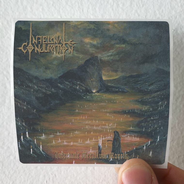 Infernal Conjuration Infernale Metallum Mortis Album Cover Sticker