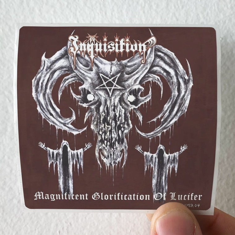 Inquisition Magnificent Glorification Of Lucifer 2 Album Cover Sticker