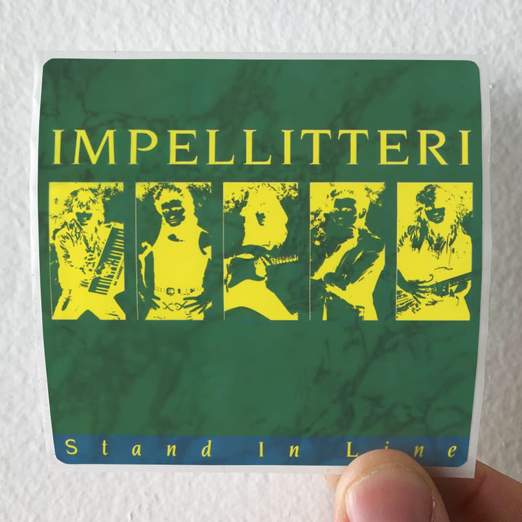 Impellitteri Stand In Line 1 Album Cover Sticker