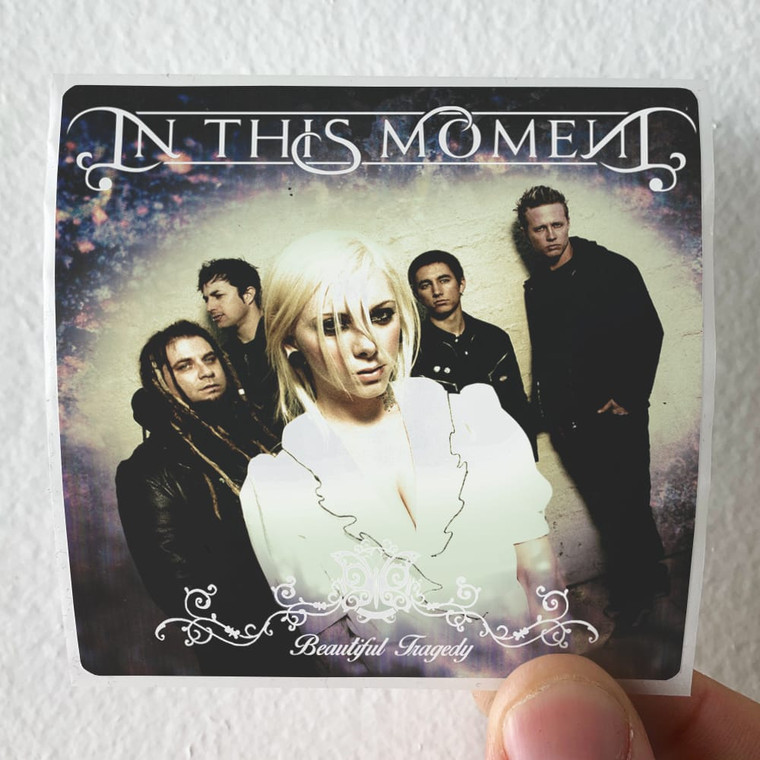 In This Moment Beautiful Tragedy 3 Album Cover Sticker