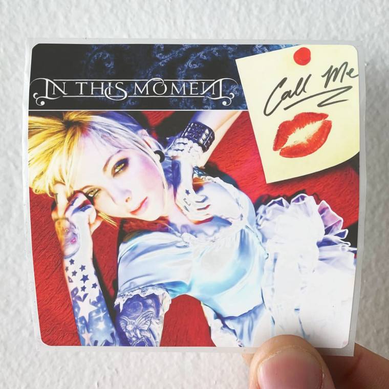 In This Moment Call Me 1 Album Cover Sticker