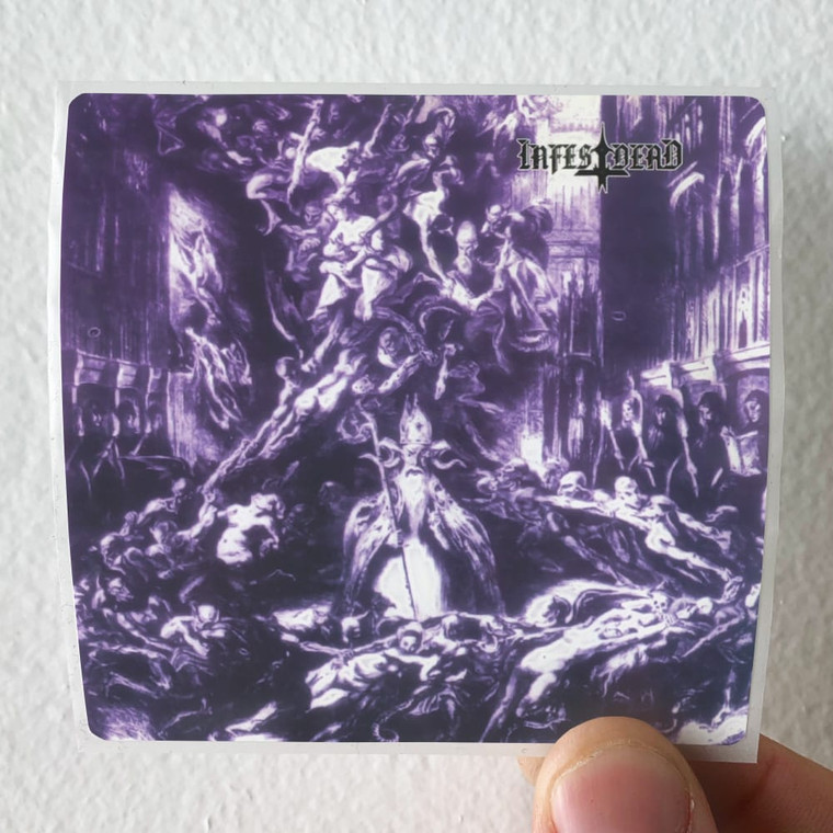 Infestdead Killing Christ Album Cover Sticker