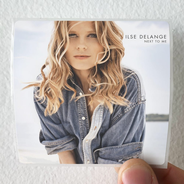 Ilse DeLange Next To Me Album Cover Sticker