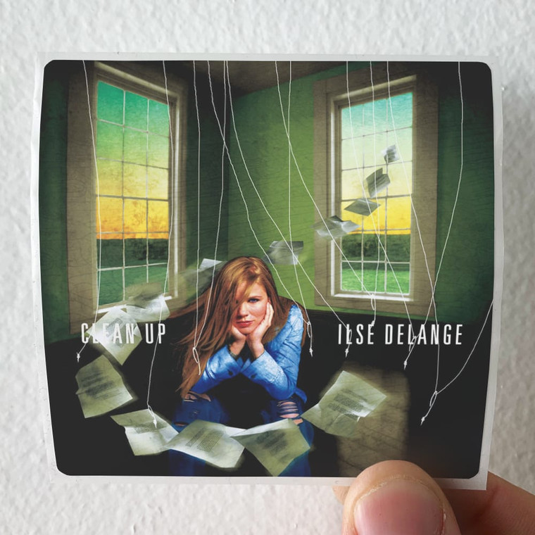 Ilse DeLange Clean Up Album Cover Sticker