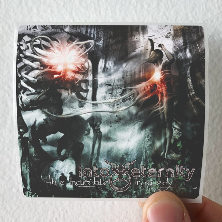 Into Eternity The Incurable Tragedy Album Cover Sticker