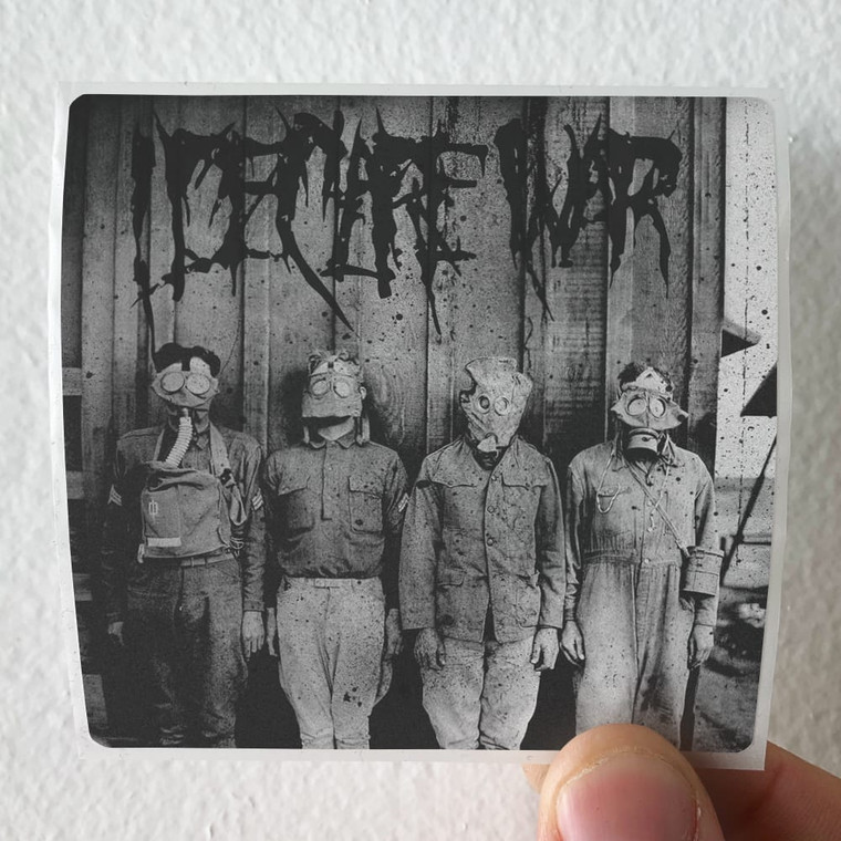 I Declare War Songs For The Sick Album Cover Sticker