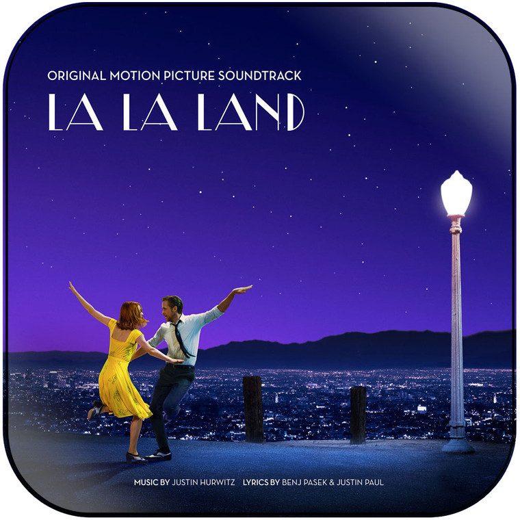 Soundtrack La La Land Album Cover Sticker