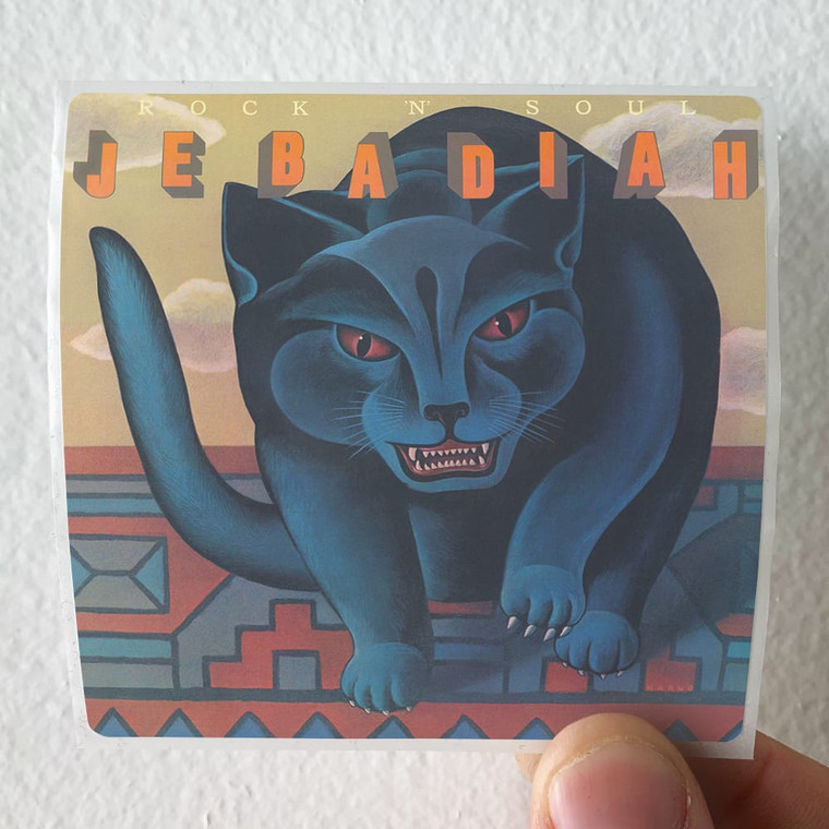 Jebadiah Rock N Soul Album Cover Sticker