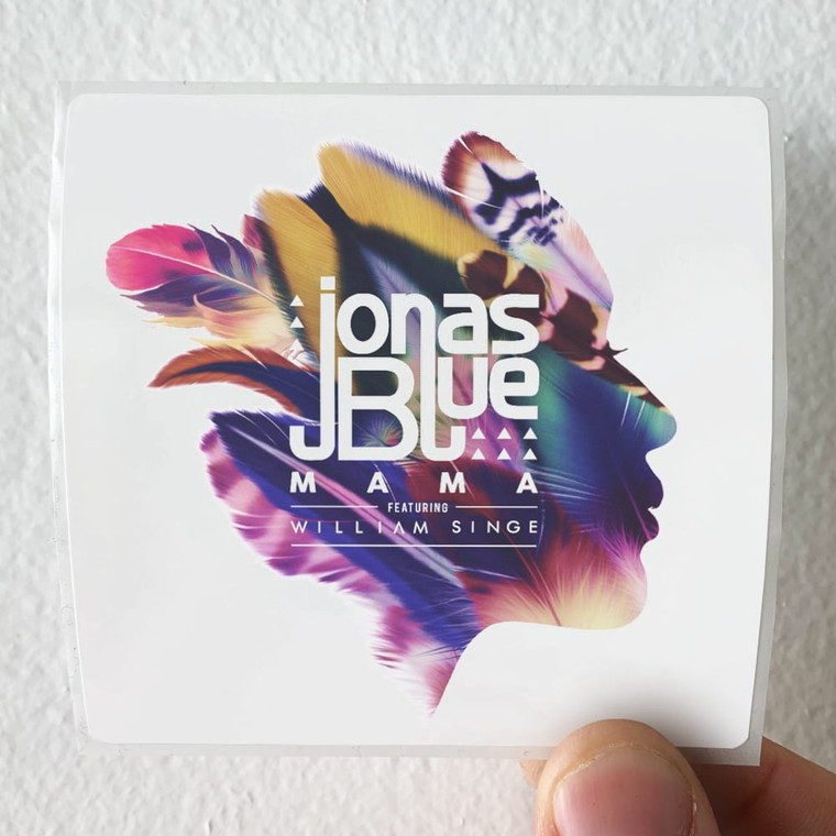 Jonas Blue Mama Album Cover Sticker