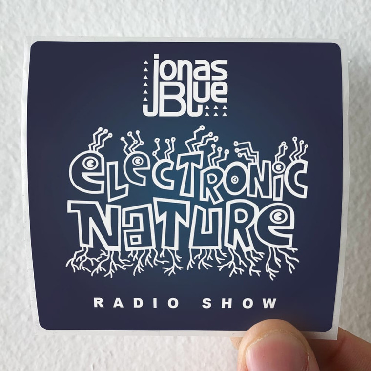 Jonas Blue Electronic Nature The Mix 2017 Album Cover Sticker