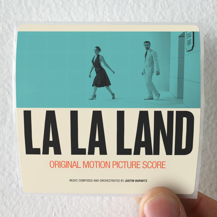 Justin Hurwitz La La Land Album Cover Sticker