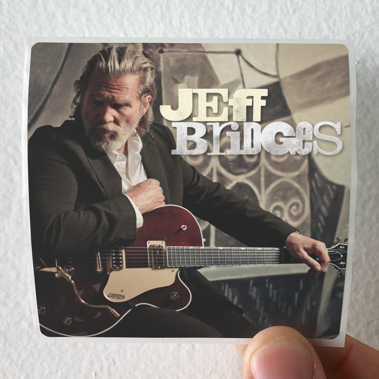 Jeff Bridges Jeff Bridges Album Cover Sticker