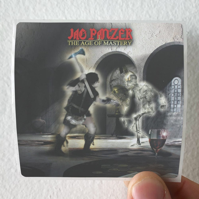 Jag Panzer The Age Of Mastery 1 Album Cover Sticker
