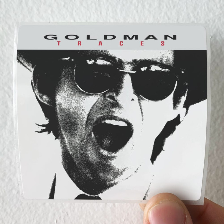 Jean-Jacques Goldman Traces Album Cover Sticker