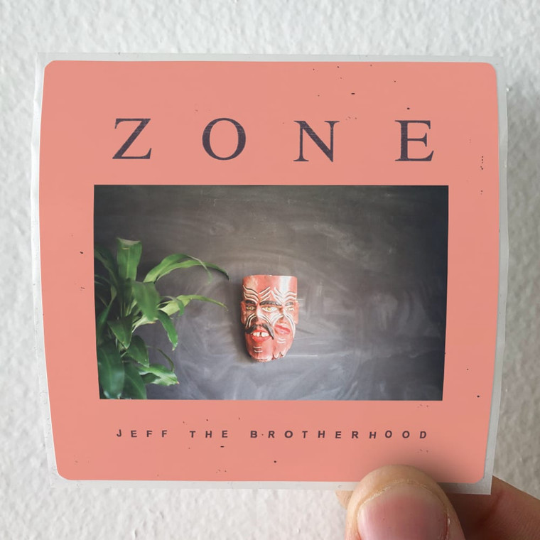 JEFF the Brotherhood Zone Album Cover Sticker