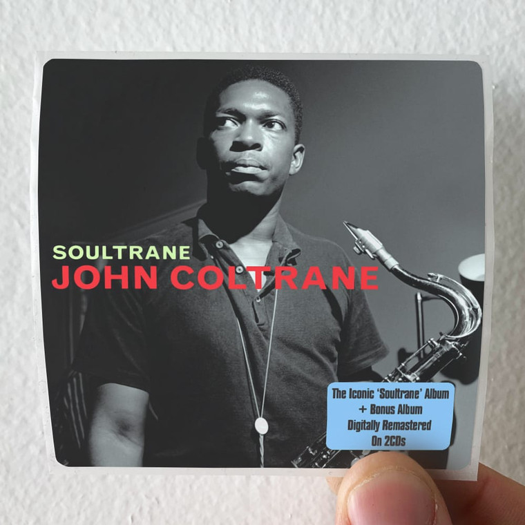 John Coltrane Soultrane 2 Album Cover Sticker