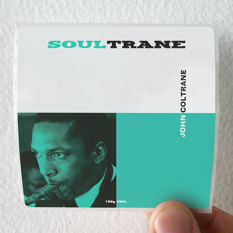 John Coltrane Soultrane 1 Album Cover Sticker