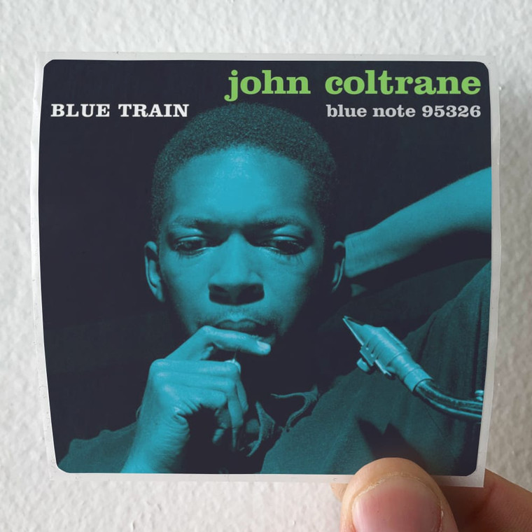 John Coltrane Blue Train 6 Album Cover Sticker