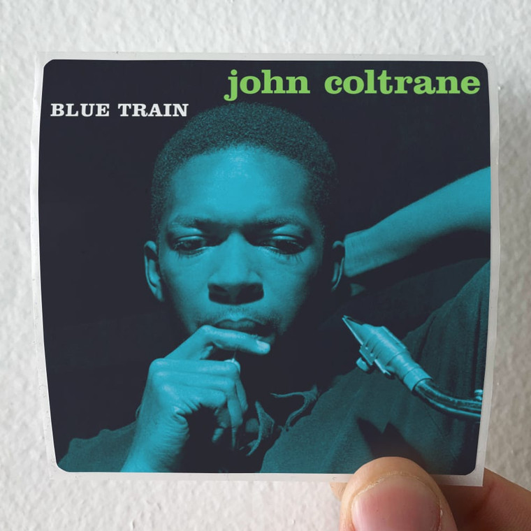 John Coltrane Blue Train 4 Album Cover Sticker