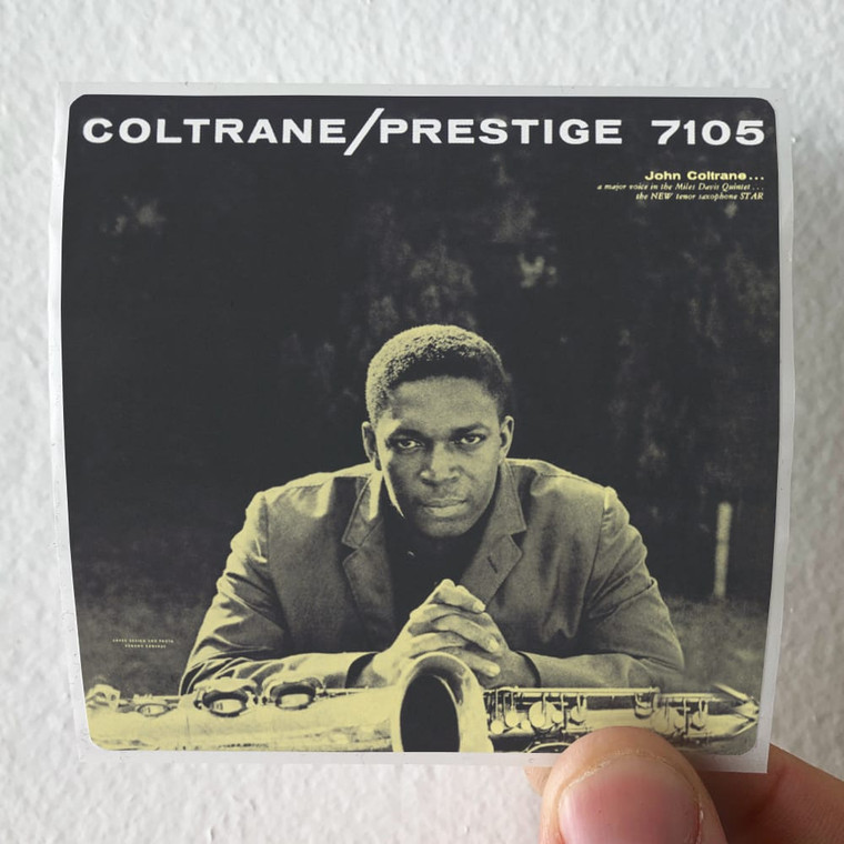 John Coltrane Coltrane Album Cover Sticker