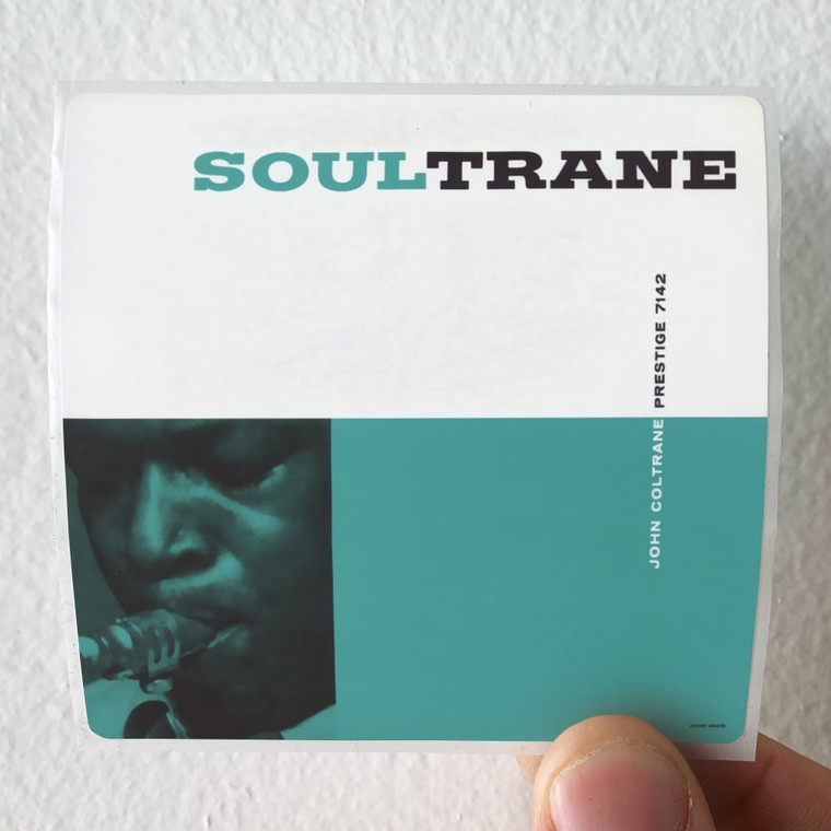 John Coltrane Soultrane Album Cover Sticker