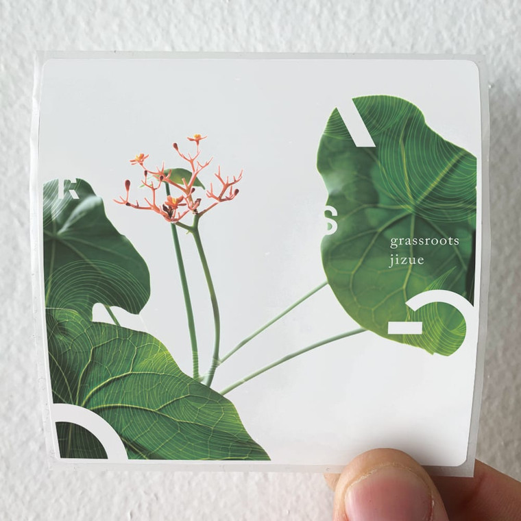 jizue Grassroots Album Cover Sticker