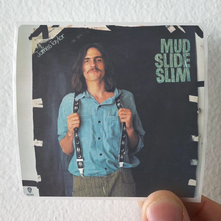 James Taylor Mud Slide Slim And The Blue Horizon Album Cover Sticker