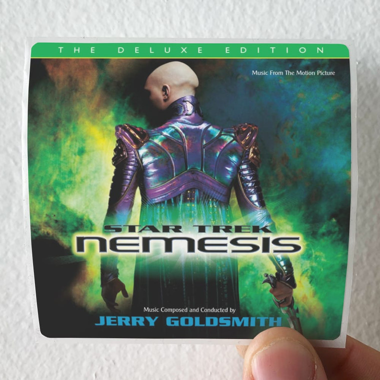 Jerry Goldsmith Star Trek Nemesis Album Cover Sticker