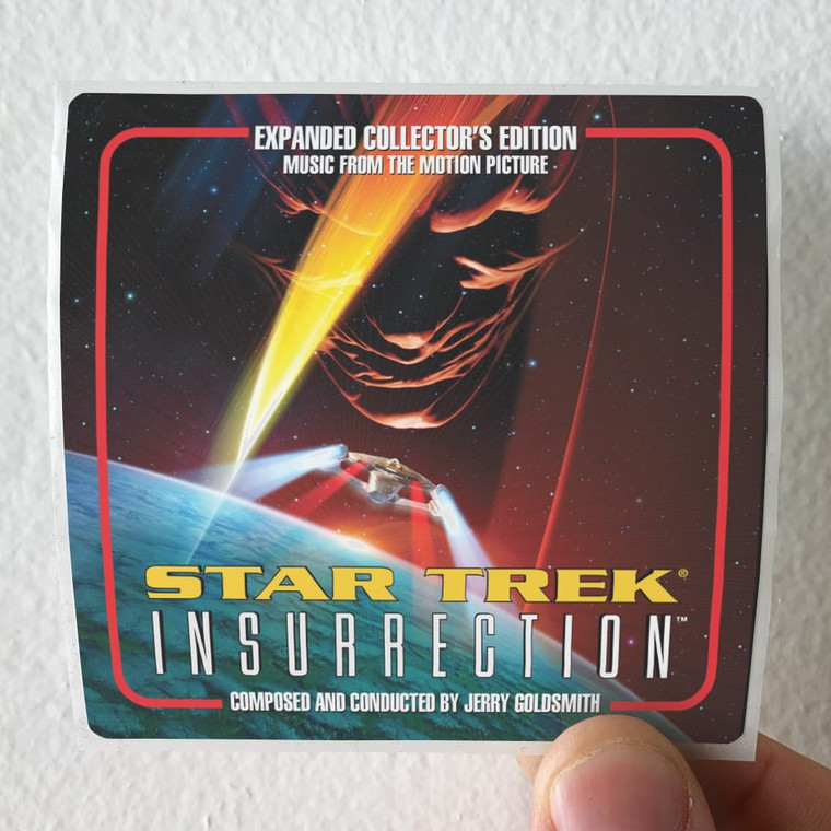 Jerry Goldsmith Star Trek Insurrection Album Cover Sticker