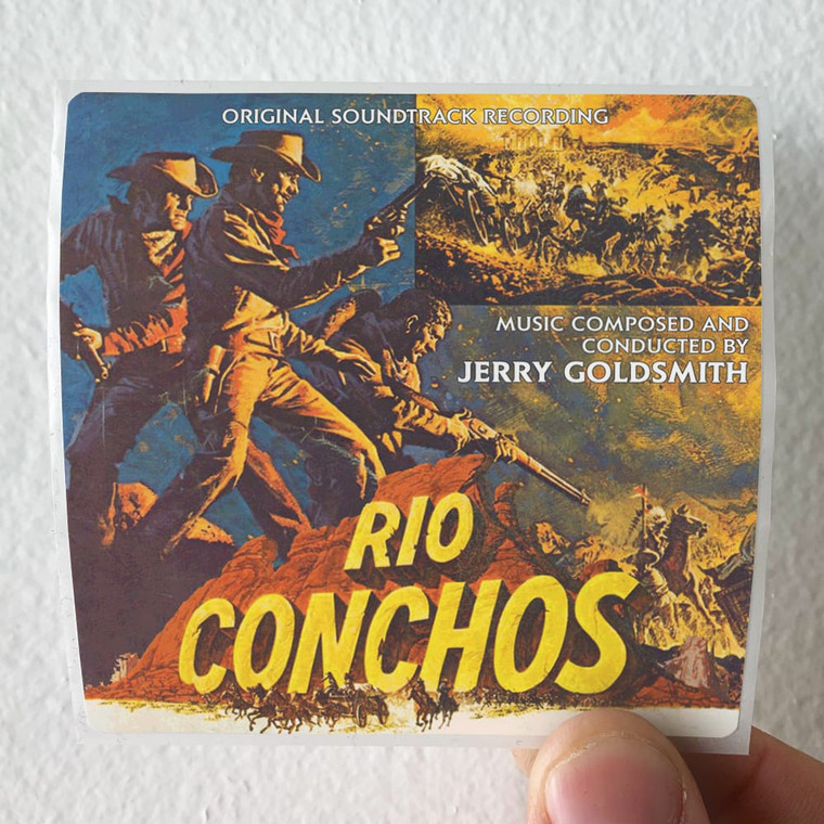 Jerry Goldsmith Rio Conchos 1 Album Cover Sticker