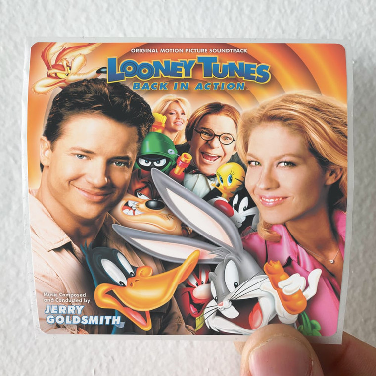 Jerry Goldsmith Looney Tunes Back In Action Album Cover Sticker