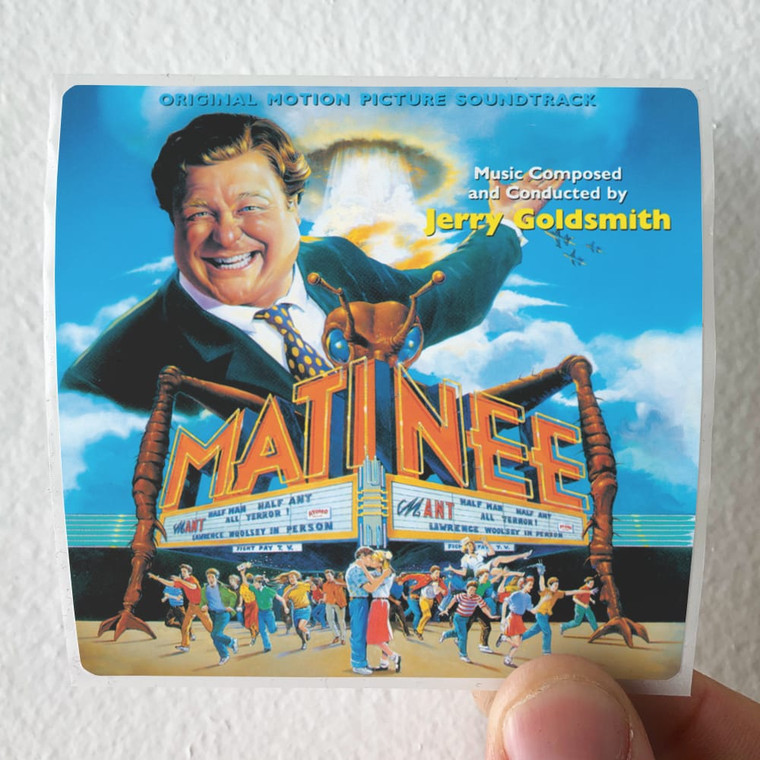 Jerry Goldsmith Matinee Album Cover Sticker
