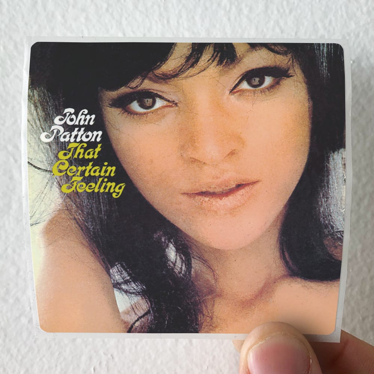 John Patton That Certain Feeling Album Cover Sticker