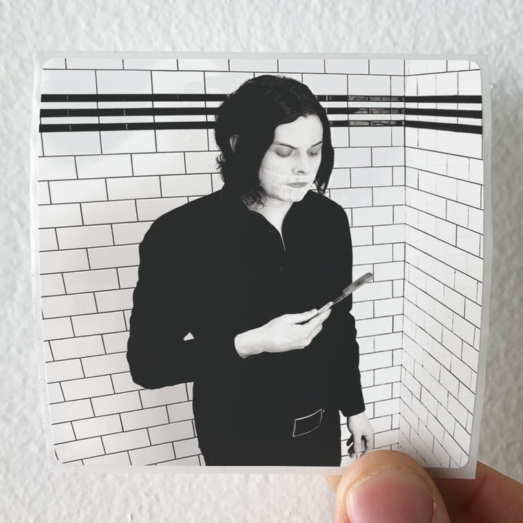 Jack White Love Interruption Album Cover Sticker