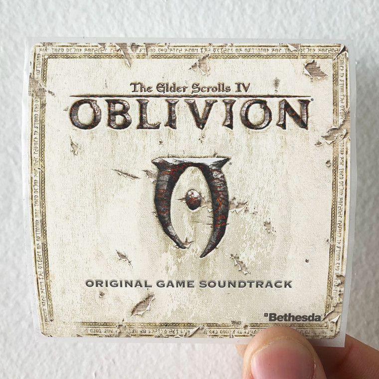 Jeremy Soule The Elder Scrolls Iv Oblivion Album Cover Sticker