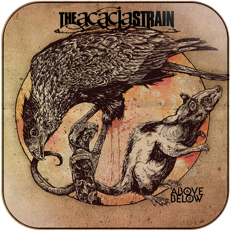 The Acacia Strain Above Below Album Cover Sticker Album Cover Sticker